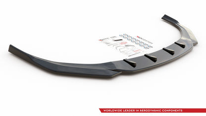 Front Ansatz V.4 für Hyundai I30 N Mk3 Hatchback/ Fastback schwarz Hochglanz