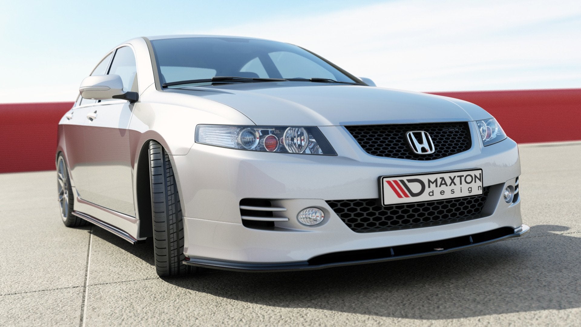 Front Ansatz für HONDA ACCORD VII TYPE-S Carbon Look