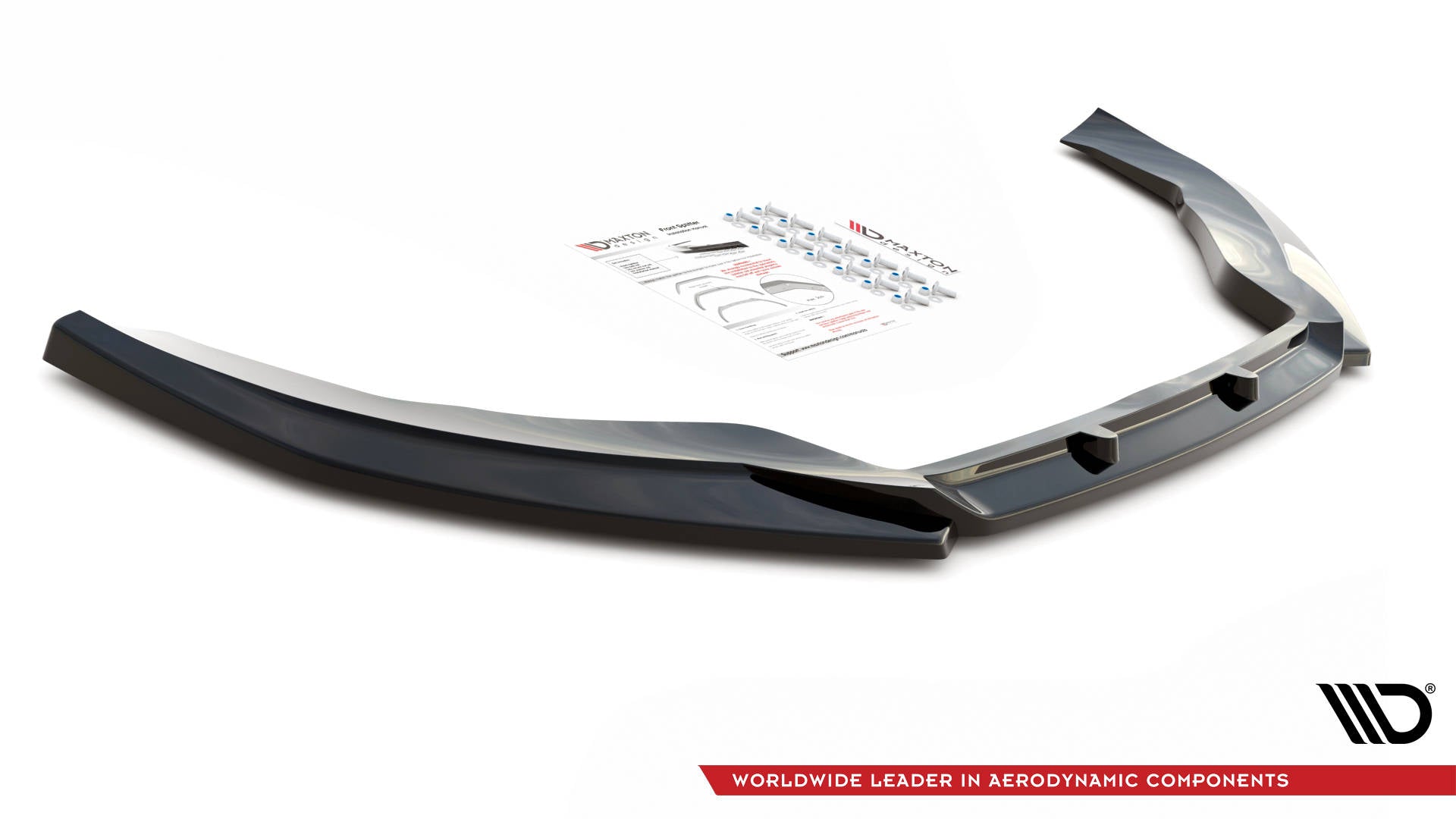 Front Ansatz V.4 für Volkswagen Passat CC Carbon Look