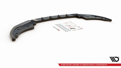 Front Ansatz V.4 für BMW 4er M-Paket G22 schwarz matt