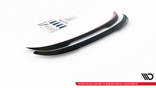 Spoiler CAP V.2 für  Volvo V70 Mk3 schwarz matt