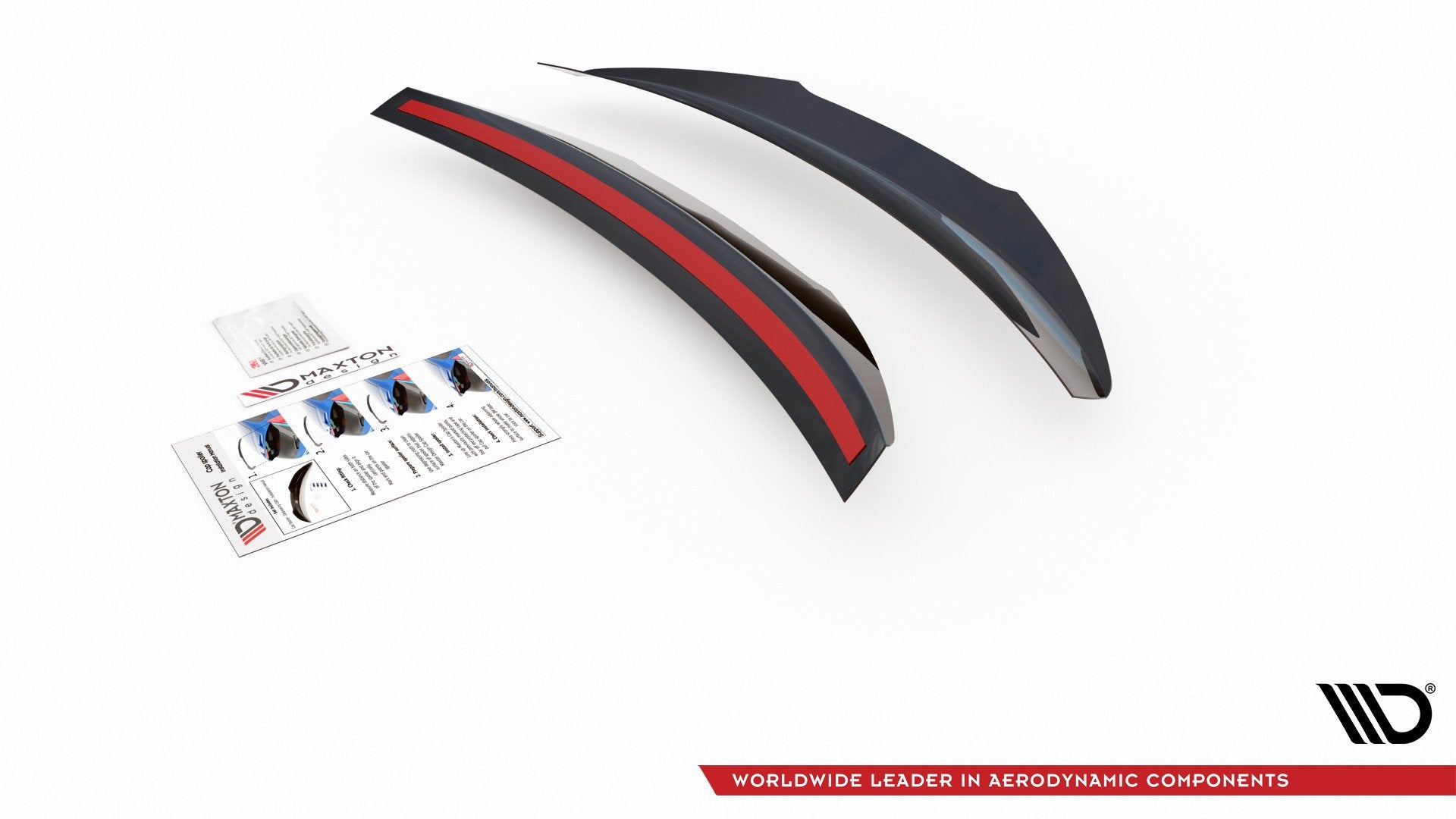 Spoiler CAP für Fiat 124 Spider Abarth schwarz Hochglanz