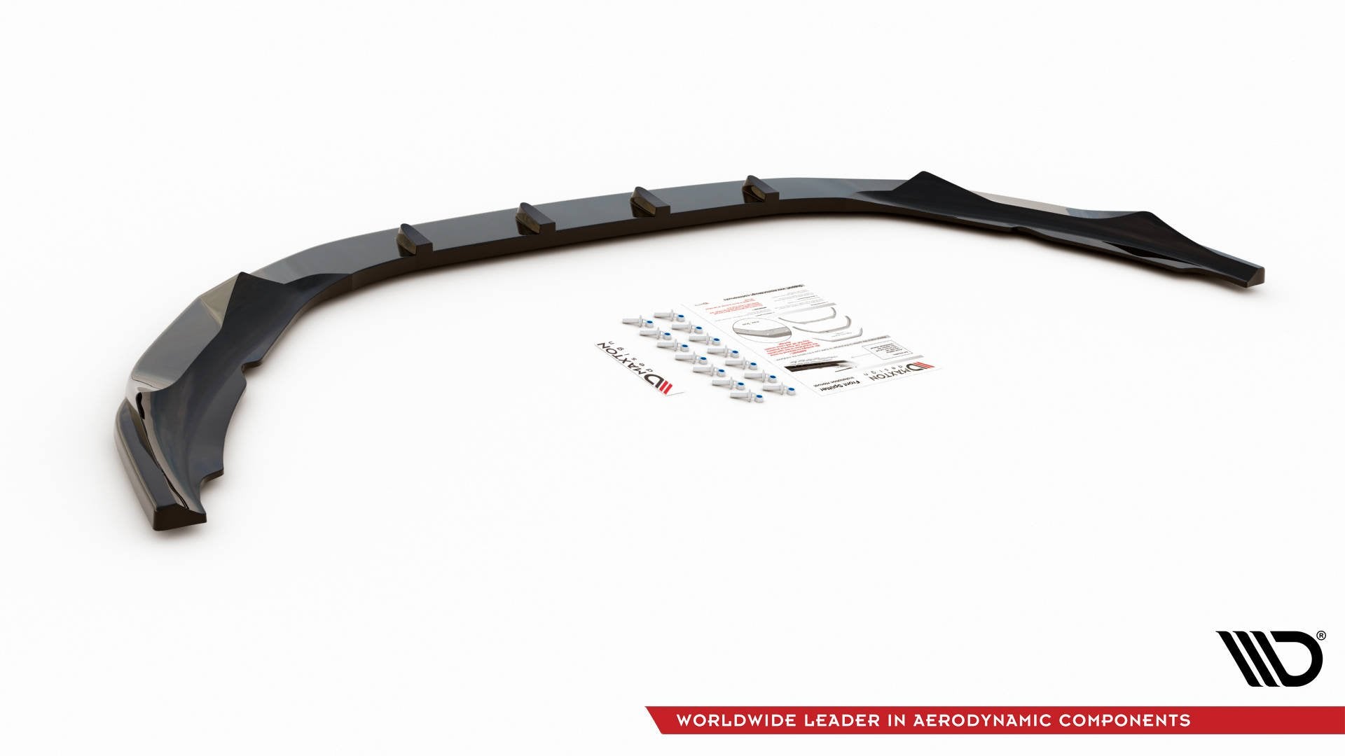 Front Ansatz V.1 für Volvo S60 R-Design Mk2 schwarz matt