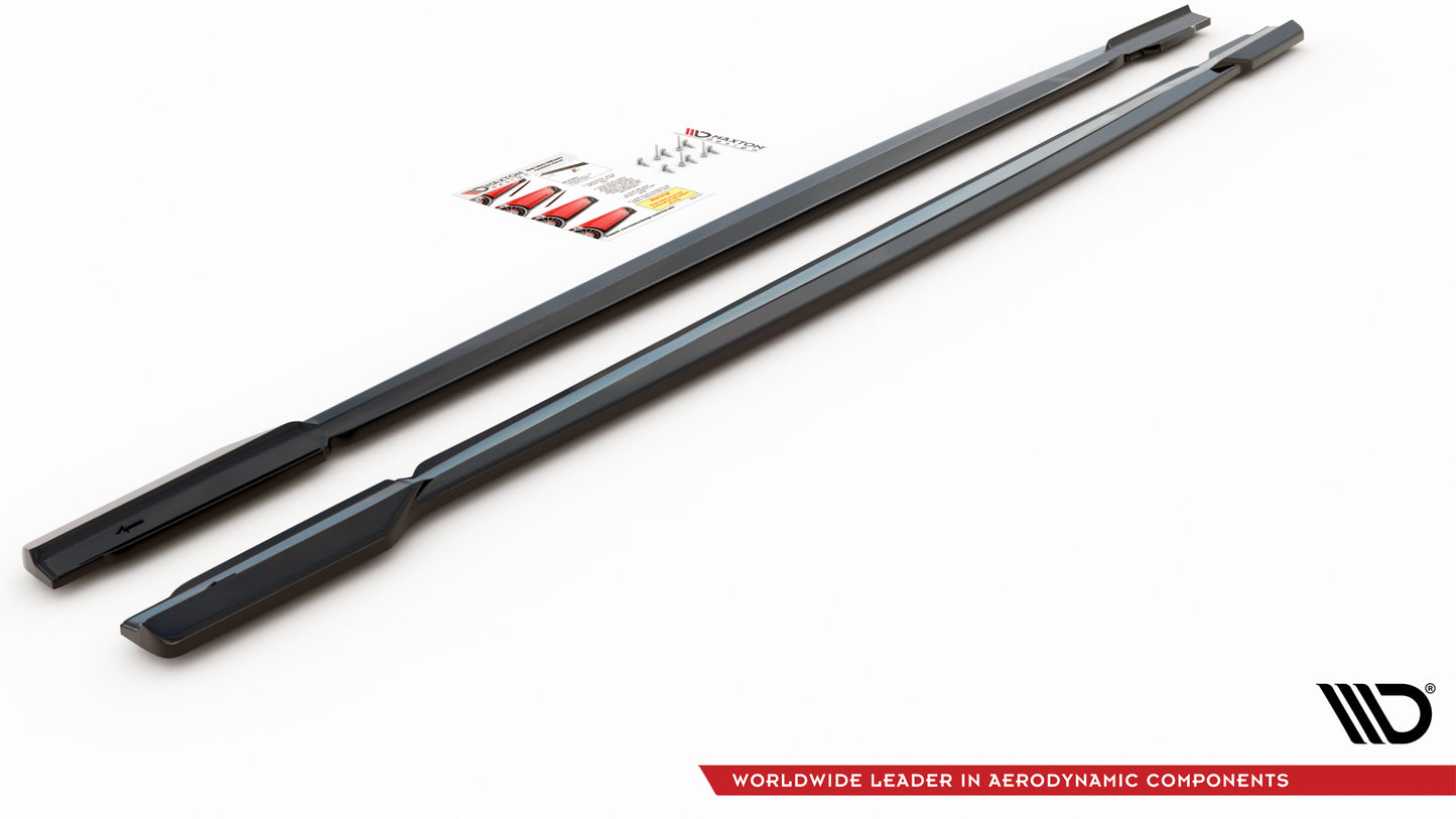 Seitenschweller Ansatz für V.1 für Audi RS6 C8 / RS7 C8 Carbon Look