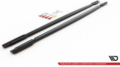 Seitenschweller Ansatz für V.1 für Audi RS6 C8 / RS7 C8 Carbon Look