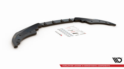 Front Ansatz V.1 für BMW 4er M-Paket G22 Carbon Look
