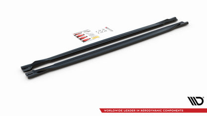 Seitenschweller Ansatz für Volkswagen T-Roc Mk1 Carbon Look