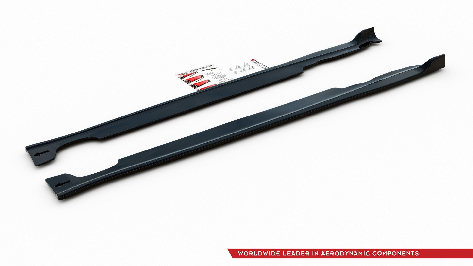Seitenschweller Ansatz für Mini Countryman Mk1 JCW  schwarz Hochglanz