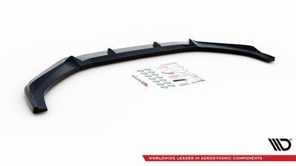 Front Ansatz V.3 für Audi S4 / A4 S-Line B9 schwarz matt
