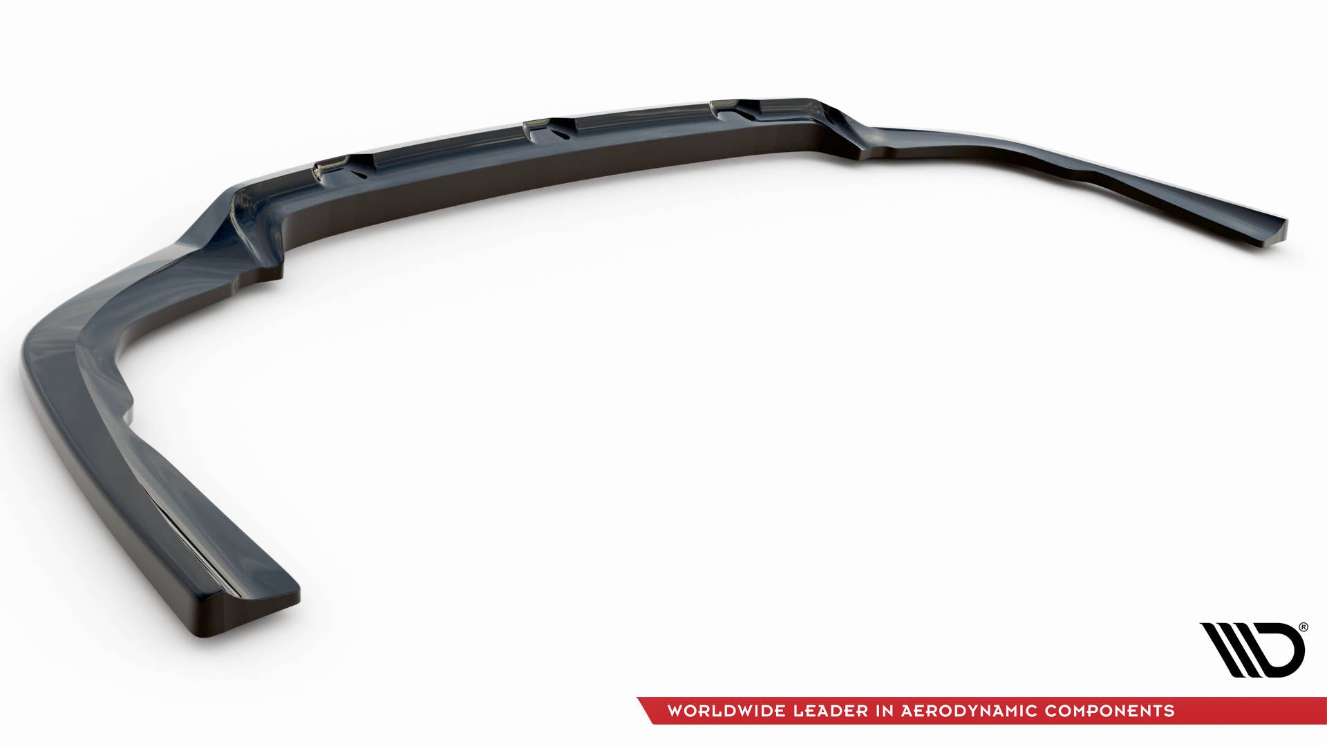 Mittlerer Diffusor Heck Ansatz DTM Look für V.2 BMW X6 M-Paket G06 schwarz Hochglanz