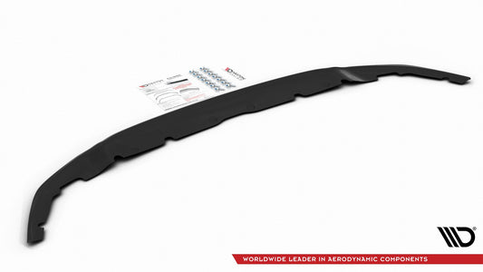 Front Ansatz V.4 für BMW 1er F40 M-Paket/ M135i  schwarz matt