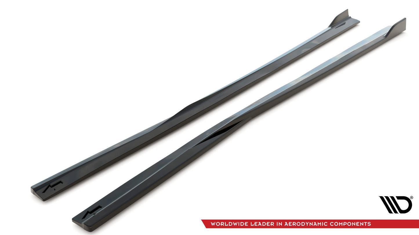 Seitenschweller Ansatz für Dodge Charger SRT Mk7 Facelift Carbon Look