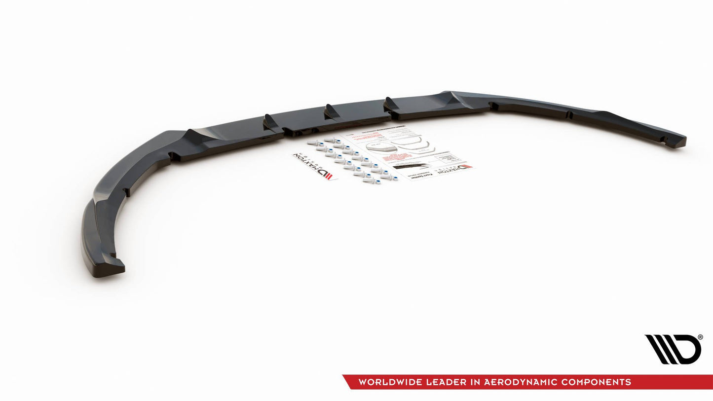 Front Ansatz V.5 für Ford Focus ST Mk3 Facelift schwarz matt