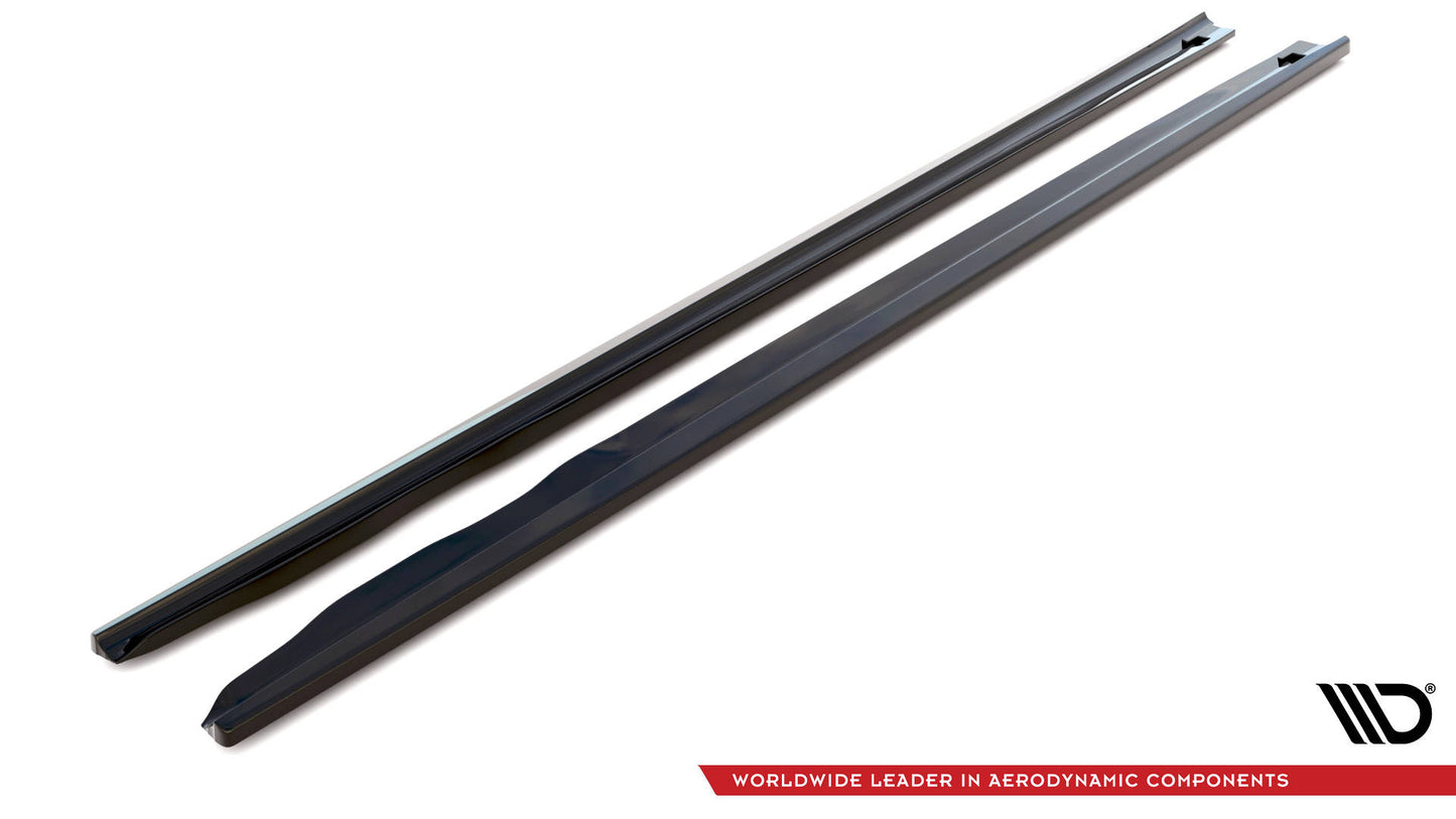 Seitenschweller Ansatz für BMW 3er GT F34 schwarz matt