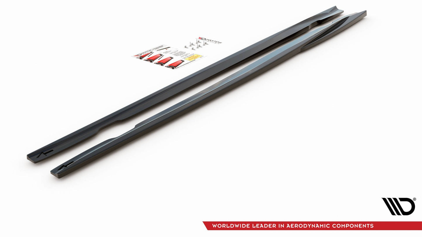 Seitenschweller Ansatz für Opel Insignia Mk. 1 OPC  schwarz Hochglanz