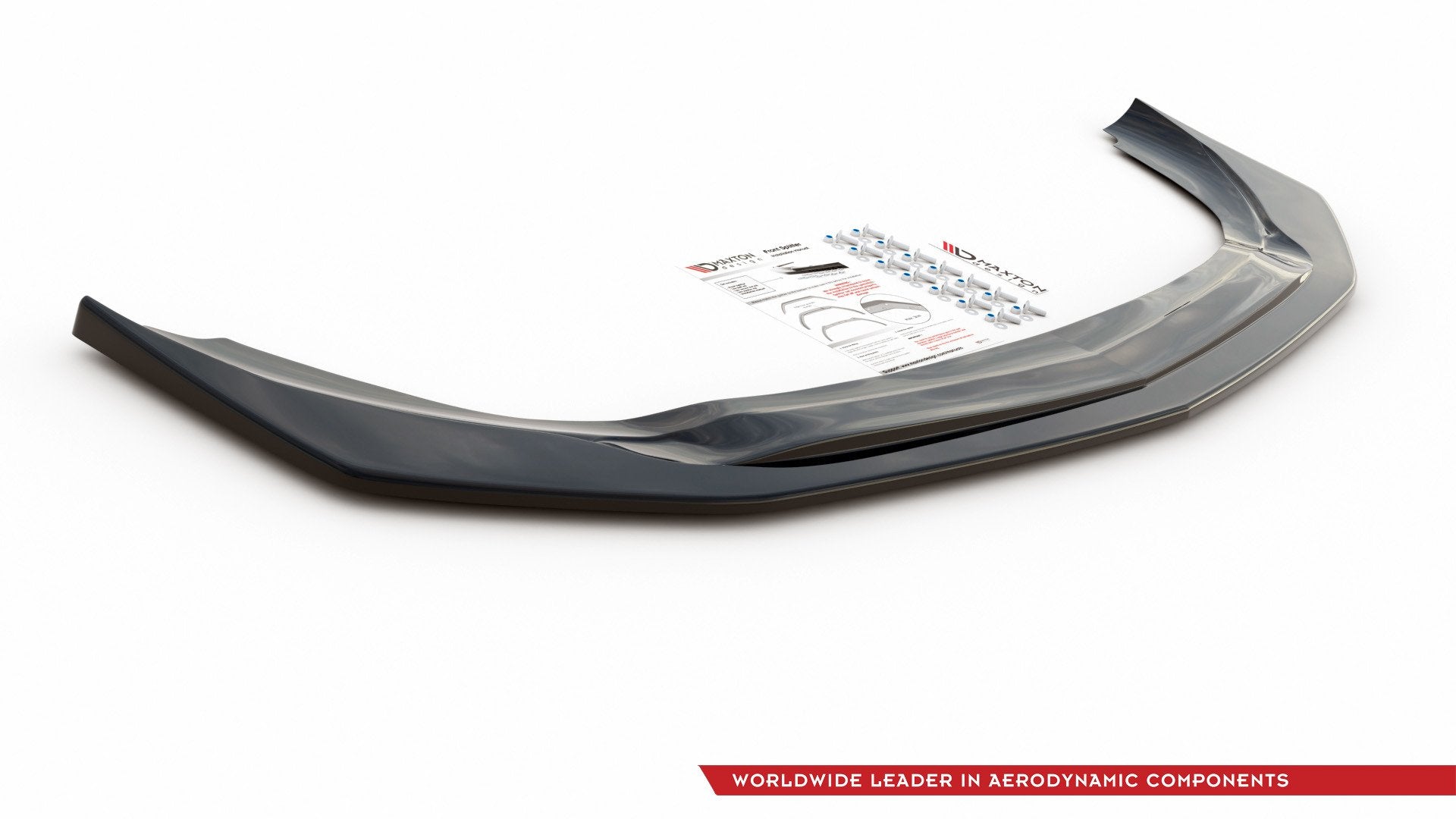 Front Ansatz V.3 für Mercedes A35 AMG Aero W177  schwarz Hochglanz