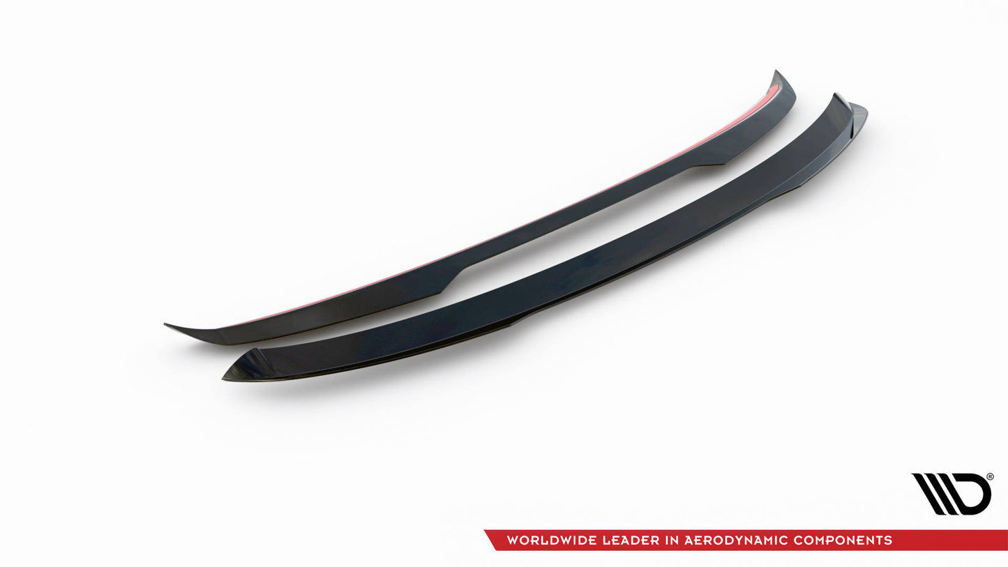 Spoiler CAP für Hyundai ix35 Mk1 schwarz Hochglanz