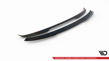 Spoiler CAP für Hyundai ix35 Mk1 schwarz Hochglanz