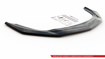Front Ansatz V.1 für Mercedes A35 AMG Aero W177  schwarz Hochglanz