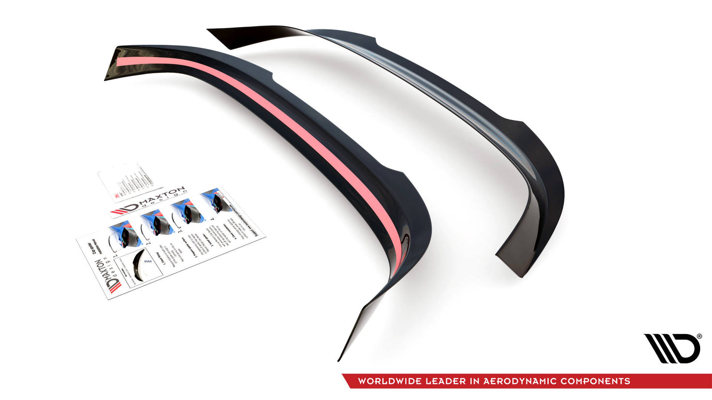Spoiler CAP für Opel Astra GTC OPC-Line J schwarz matt