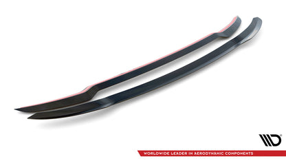 Spoiler CAP für Dodge Charger SRT Mk7 Facelift schwarz Hochglanz