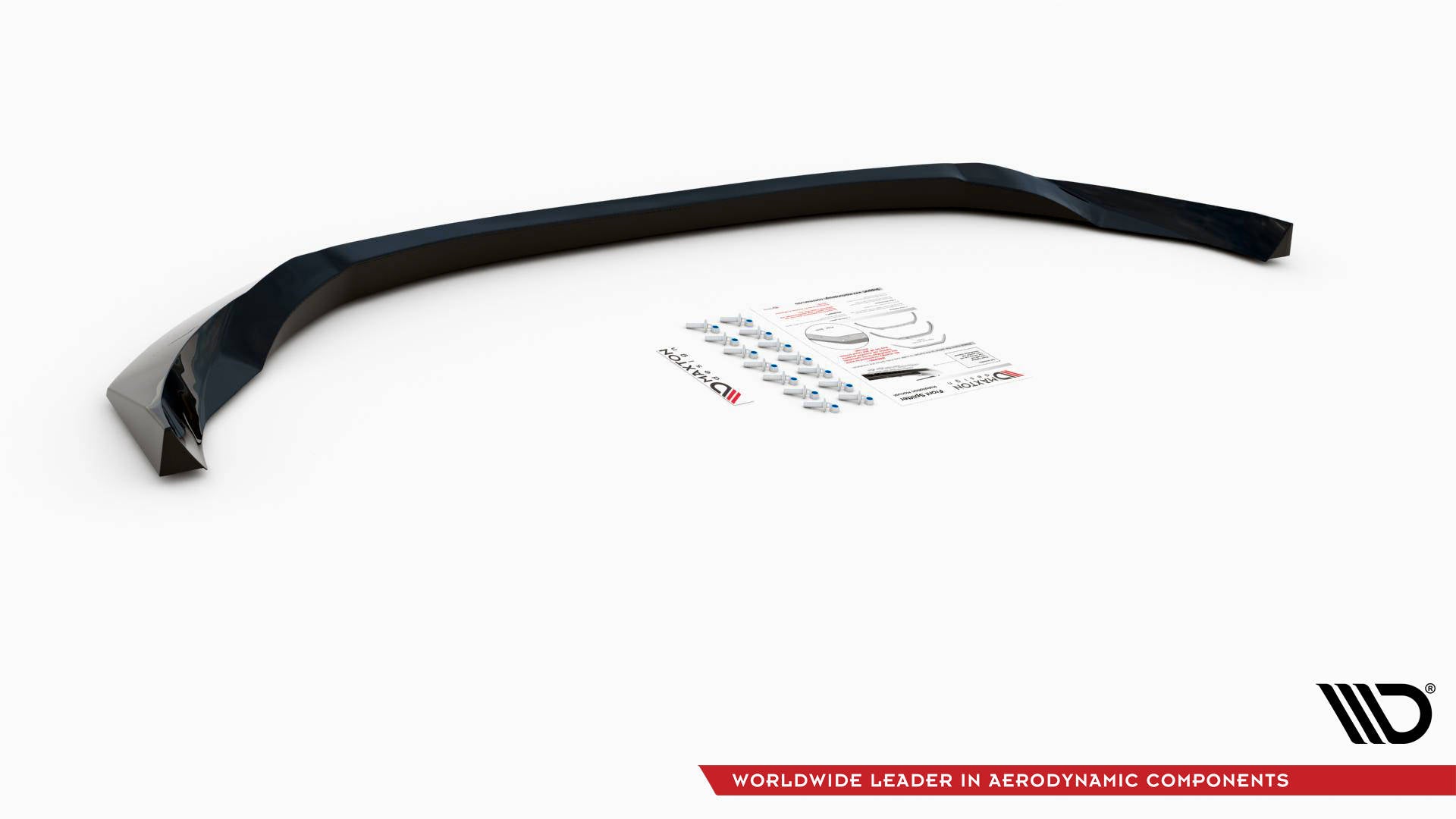 Front Ansatz V.1 für Nissan 370Z Facelift schwarz Hochglanz