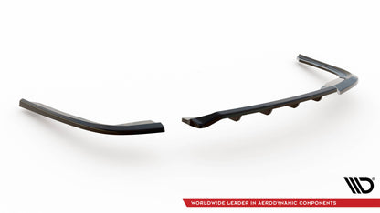 Mittlerer Diffusor Heck Ansatz DTM Look für BMW 3er GT F34 schwarz matt