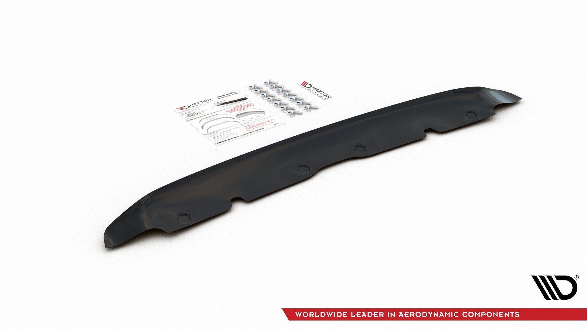 Front Ansatz V.2 für BMW 1er F40 M-Paket/ M135i  schwarz matt