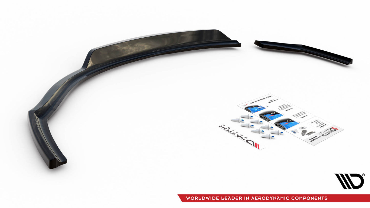 Mittlerer Diffusor Heck Ansatz DTM Look für BMW 1er F20 Carbon Look