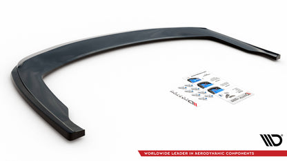 Mittlerer Diffusor Heck Ansatz für Honda Civic Tourer Mk9 schwarz matt