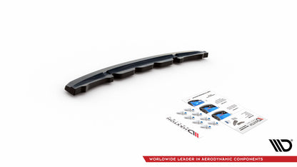 Mittlerer Diffusor Heck Ansatz für BMW Z4 M-Paket G29 Carbon Look