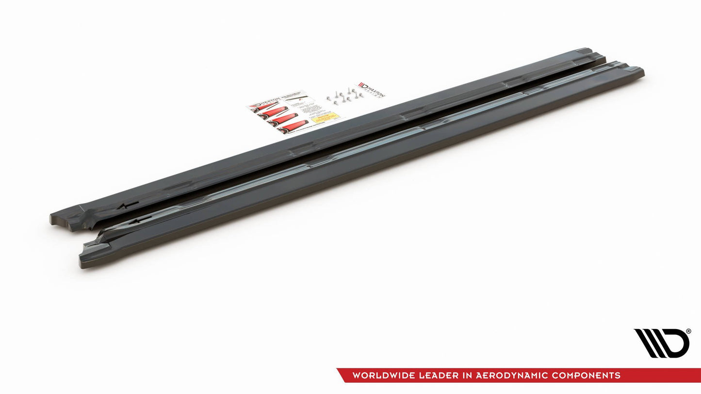 Seitenschweller Ansatz für Peugeot 2008 Mk2 Carbon Look