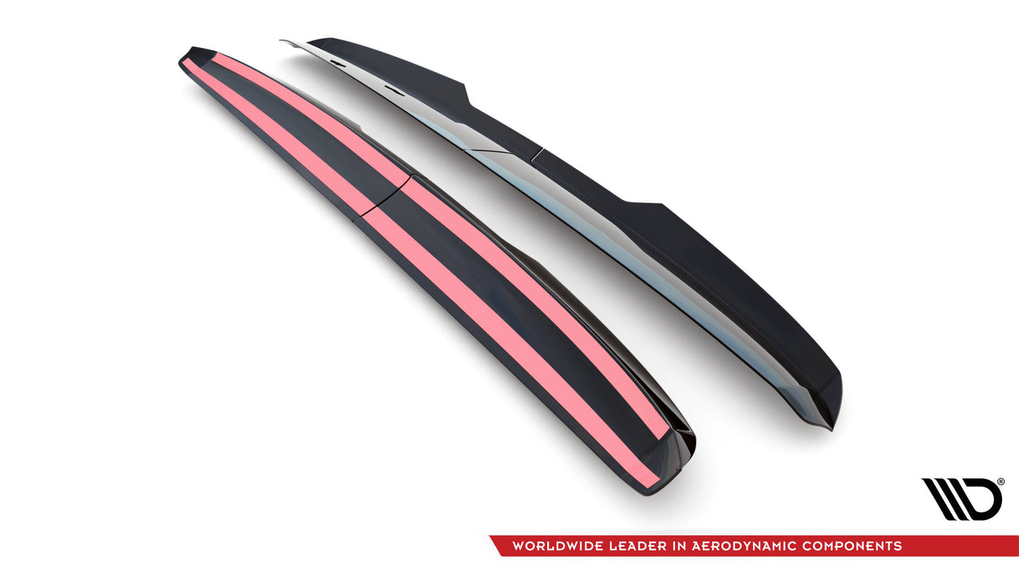 Spoiler CAP für Ford Transit Custom ST-Line Mk1 Facelift schwarz matt