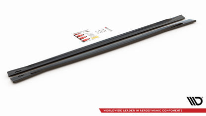 Seitenschweller Ansatz für BMW M4 F82 Carbon Look