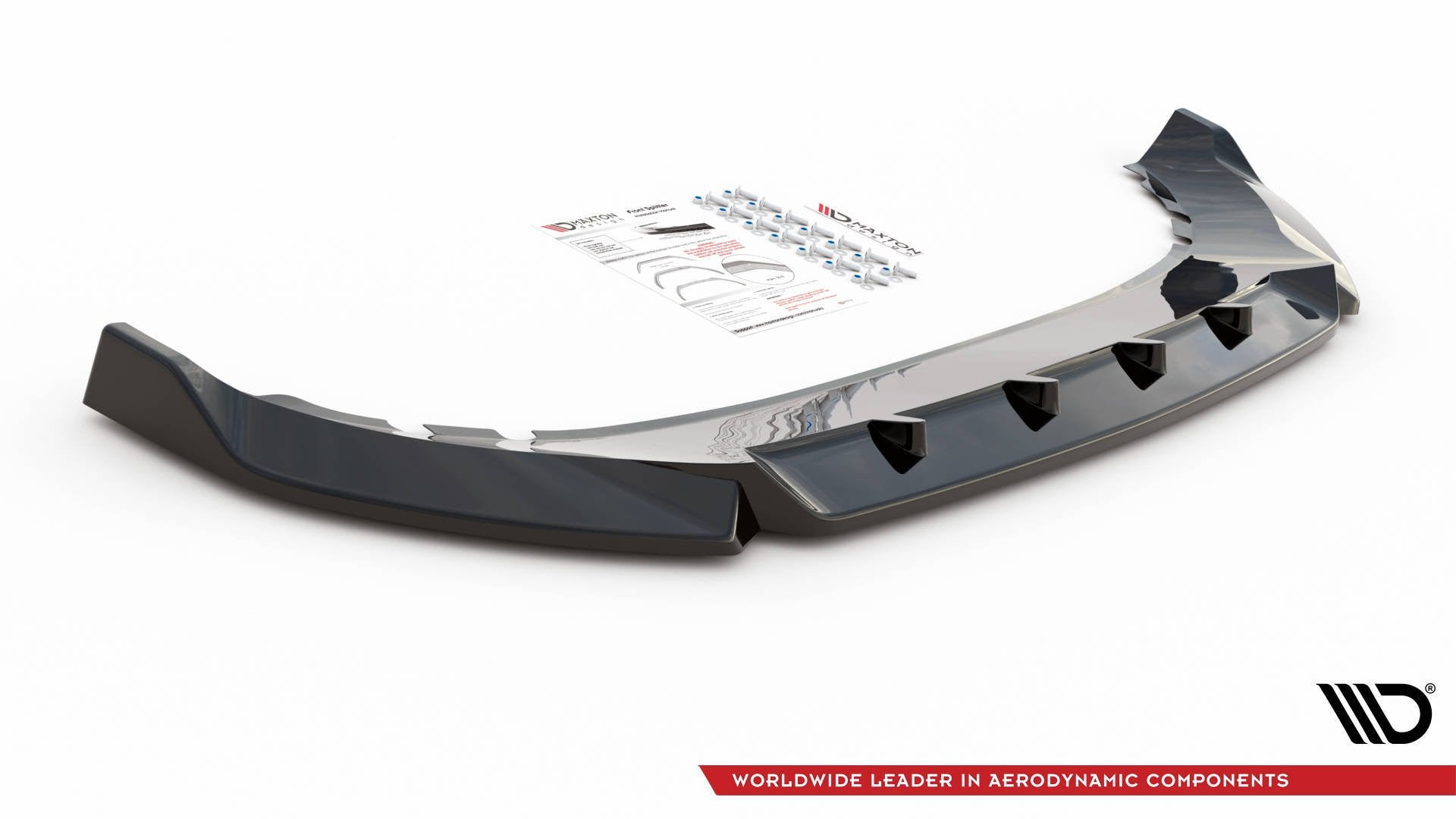 Front Ansatz V.1 für Cupra Ateca schwarz Hochglanz