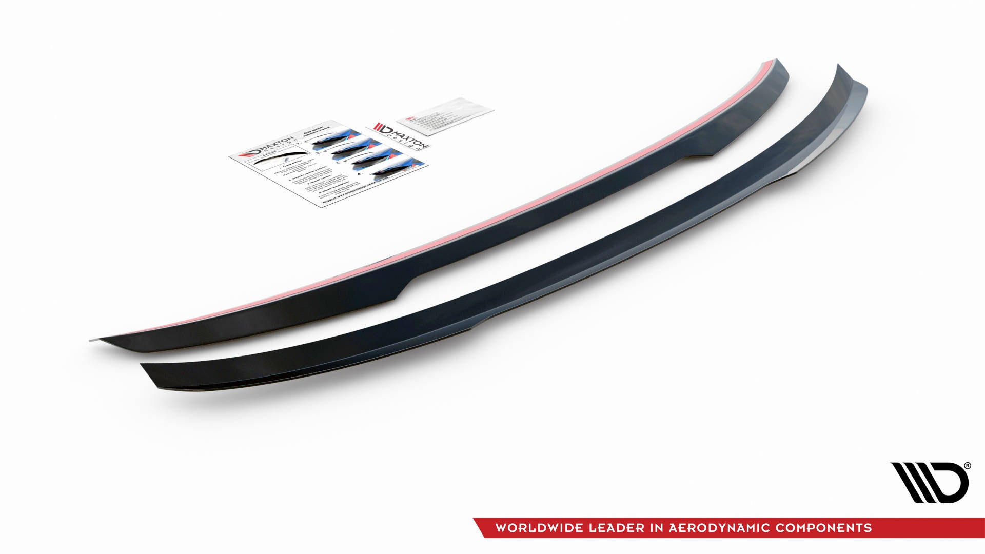 Spoiler CAP für BMW 7 M-Paket F01 schwarz matt