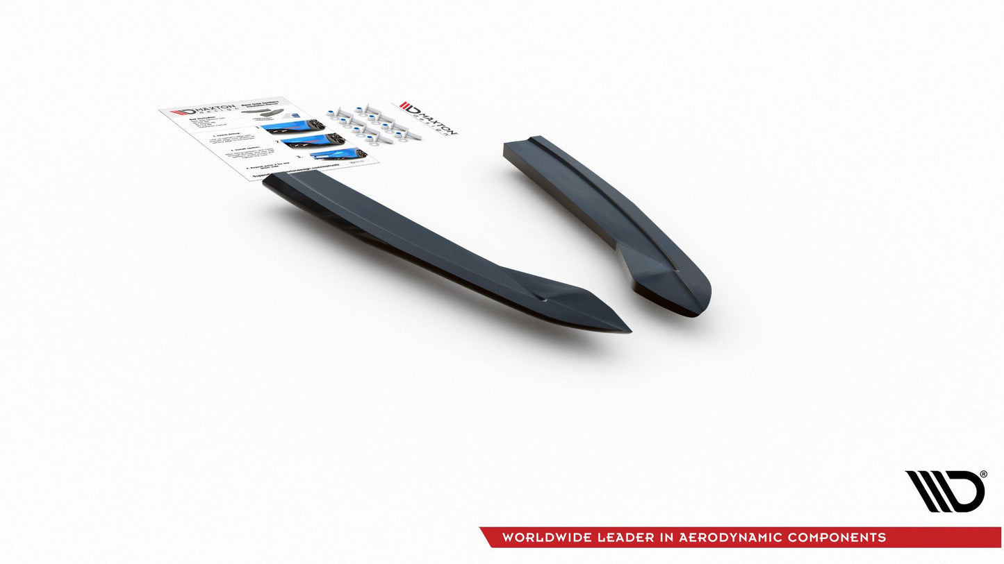 Heck Ansatz Flaps Diffusor für Audi S6 / A6 S-Line C7 FL