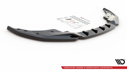 Front Ansatz V.4 für BMW 4er M-Paket G22 schwarz matt