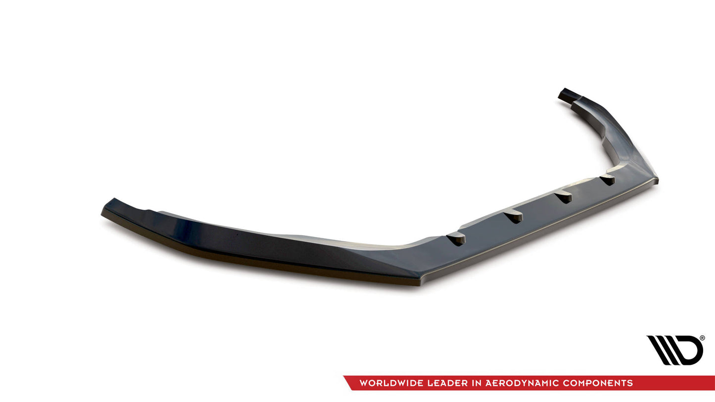 Front Ansatz V.1 für Peugeot 208 GTi Mk1 schwarz matt