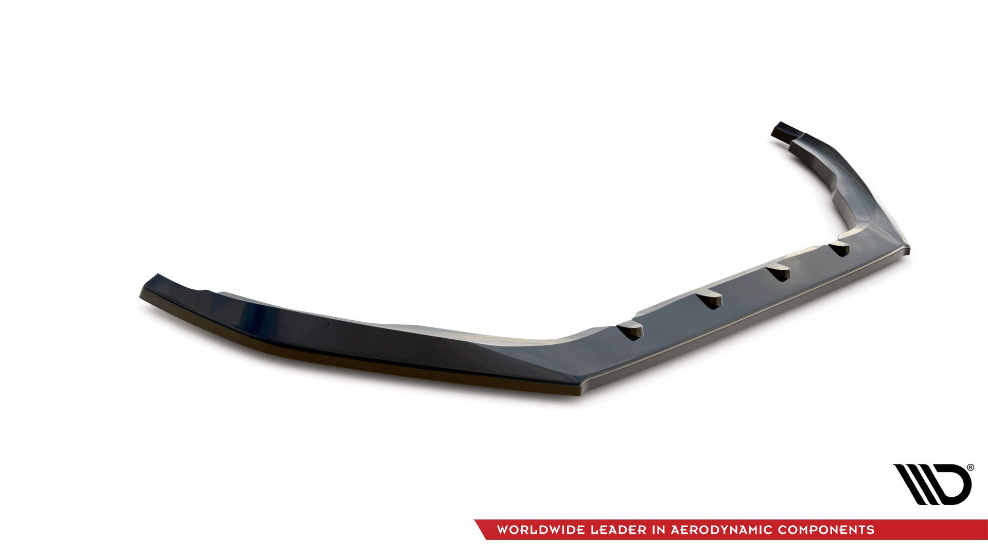 Front Ansatz V.1 für Peugeot 208 GTi Mk1 schwarz matt