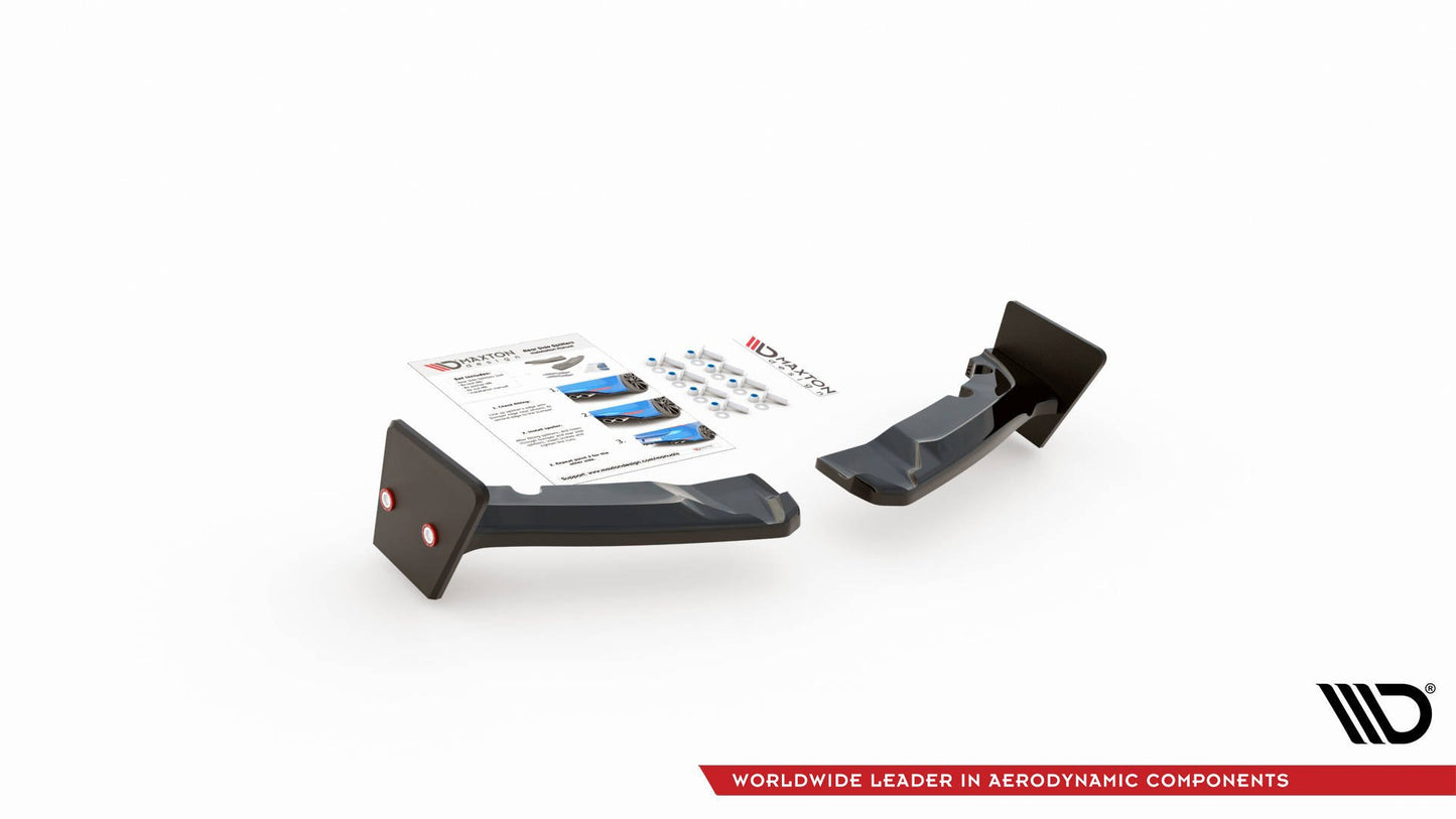 Heck Ansatz Flaps Diffusor +Flaps für V.4 Toyota GR Yaris Mk4