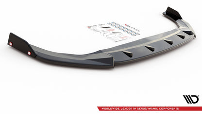 Front Ansatz +Flaps für V.3 Volkswagen Golf 8 GTI