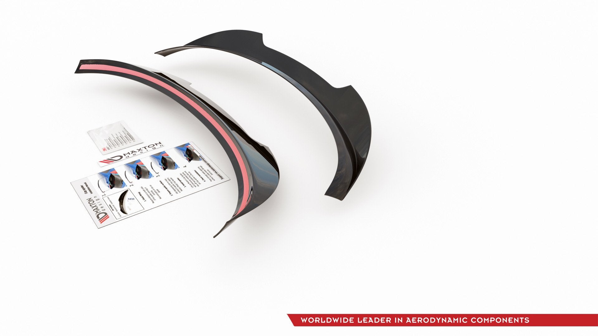 Spoiler CAP für Mini Countryman Mk1 JCW schwarz matt