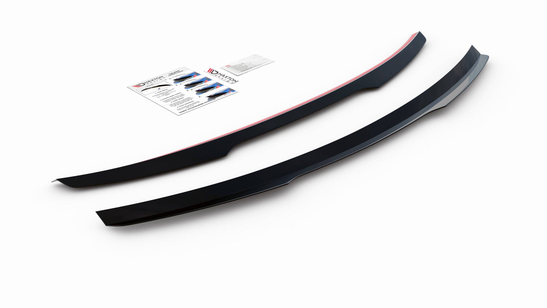 Spoiler CAP für Kia Optima Mk4 schwarz matt