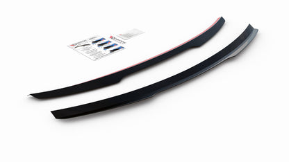Spoiler CAP für Kia Optima Mk4 schwarz matt