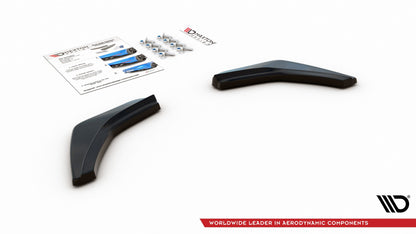 Heck Ansatz Flaps Diffusor V.2 für VW Golf 7 GTI  schwarz matt