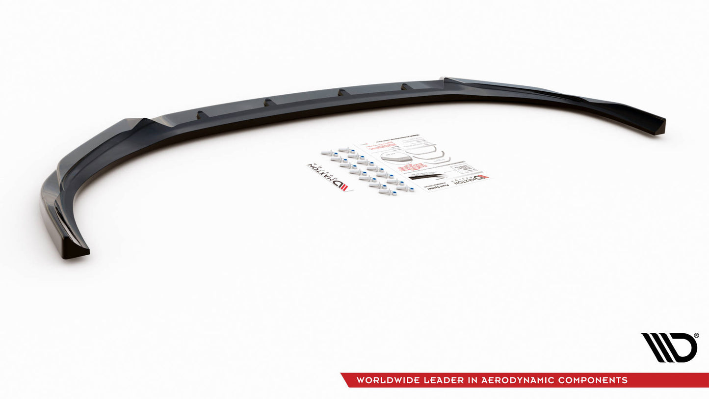 Front Ansatz V.2 für Hyundai I30 N Hatchback/Fastback Mk3 Facelift schwarz matt