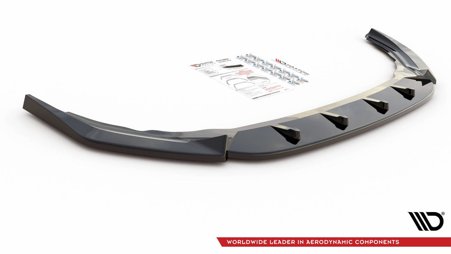Front Ansatz V.2 für Volkswagen Golf R Mk8 Carbon Look