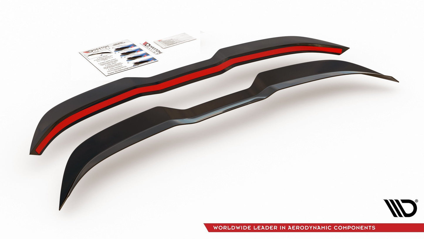Spoiler CAP V.1 für Ford Focus ST Mk4 schwarz Hochglanz