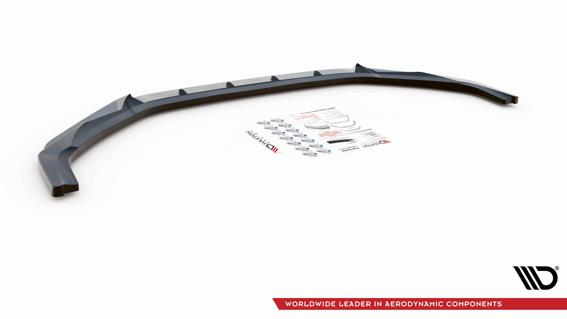 Front Ansatz V.2 für Hyundai I20 N Mk3 schwarz matt